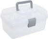 Caja de primeros auxilios transparente para contenedores de almacenamiento multiusos