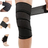 Soporte elástico deportivo ajustable transpirable para la rodilla