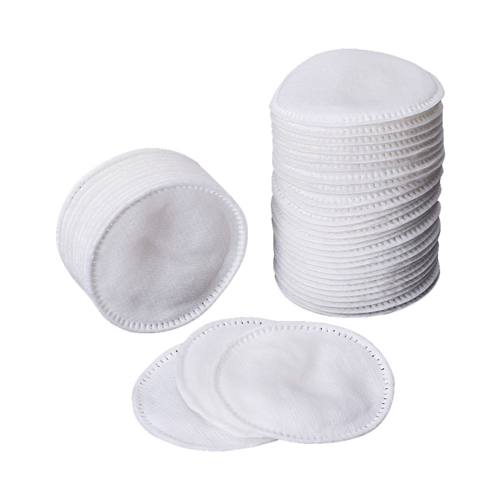 Almohadilla de algodón redonda cosmética absorbente para el cuidado de la piel para salón de belleza