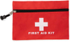 Bolsa de primeros auxilios vacía de emergencia médica para ir de excursión, acampar, viajar en bicicleta, coche