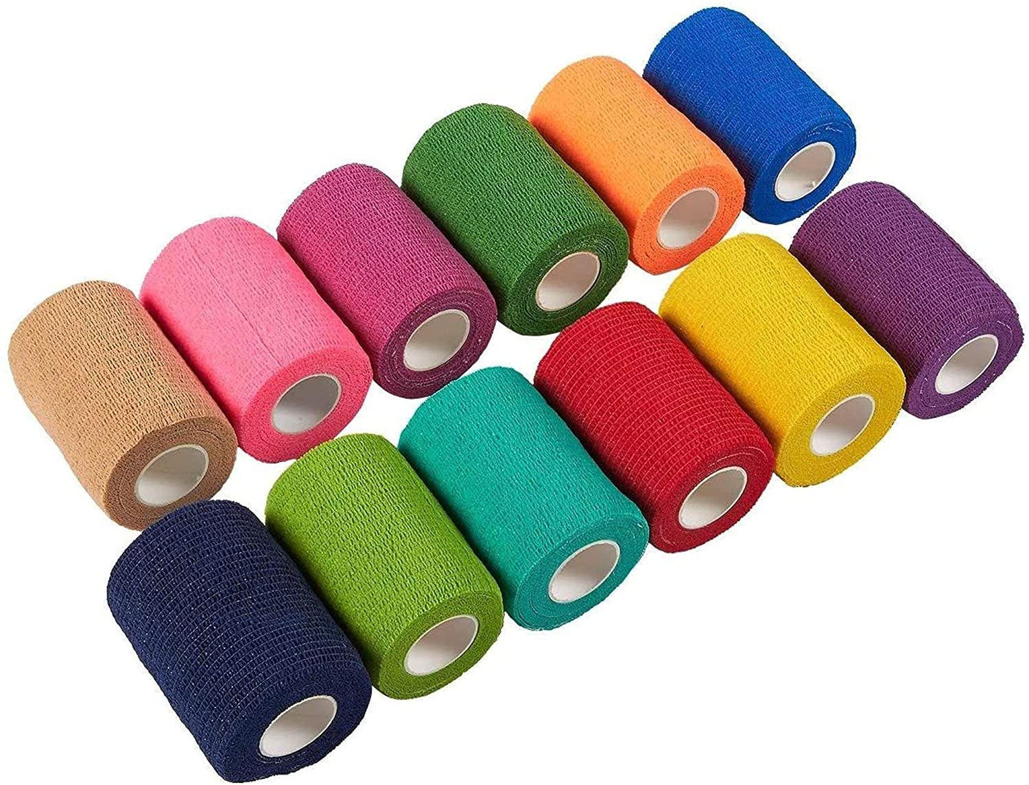 Vendaje cohesivo de deportes surtidos elásticos premium