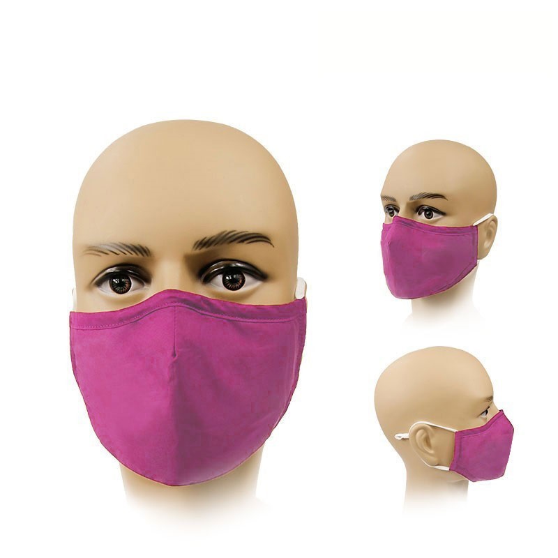 Máscara personalizada de algodón de cara a prueba de polvo con filtro opcional